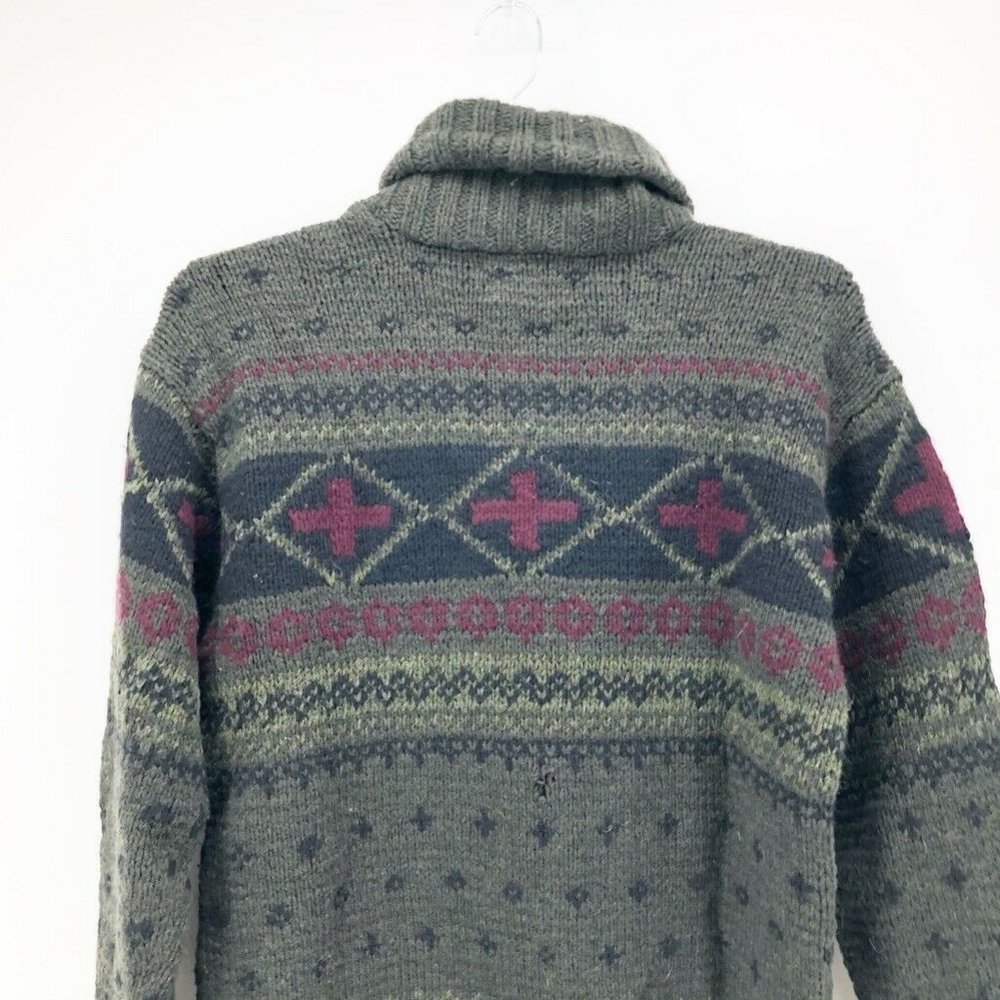 Polo Ralph Lauren Mens Pullover Sweater Gray Sz L - Picture 5 of 7